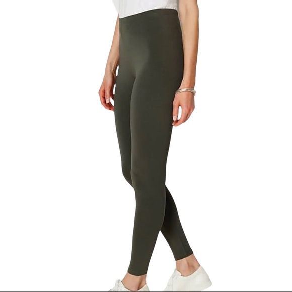 J. Jill Pants - J. Jill Pima Ankle-Length Leggings in Gray size Large -  NWT